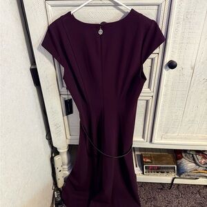 Tommy Hilfiger Deep Purple Midi Dress